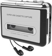 🎵 cassette to mp3 converter with usb - convert walkman tape cassette to mp3 format, compatible with laptop and pc logo