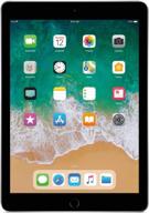 📱 renewed apple ipad 9.7 inch 6th gen wifi + cellular, 128gb space gray logo