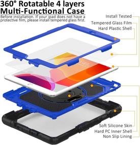 img 2 attached to Premium Protective Case for iPad 9th/8th/7th Generation - iPad 10.2