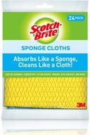 scotch-brite sponge cloth bulk pack – 24 high performance sponge cloths logo