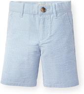 🩳 seersucker shorts for boys by hope & henry logo