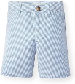 img 4 attached to 🩳 Seersucker Shorts for Boys by Hope & Henry