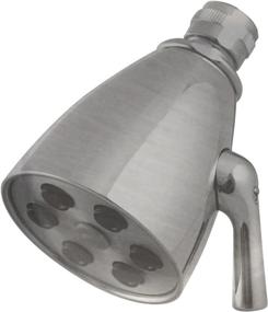 img 1 attached to 🚿 Westbrass 2-1/4" Brass 6-Jet Adjustable Shower Head in Satin Nickel - Ultimate Showering Experience with D308-07