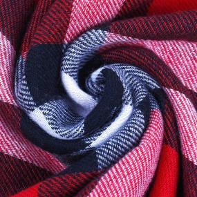 img 2 attached to Бесконечный шарф для маленьких девочек и мальчиков: 🧣 Уютный, мягкий и теплый на зимний и осенний сезон.