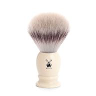 🪒 mühle medium faux ivory synthetic silvertip fiber shaving brush - optimal luxury shave brush for men, enhanced lather logo