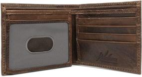 img 1 attached to 💼 Webers Dynasty Blocking Shotshell Billfold: Stylish Men's Wallet and Money Organizer