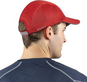 img 1 attached to 🏃 TrailHeads Men's Performance Running Hat - Lightweight, Quick Dry Sport Cap for Race Day