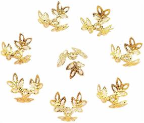 img 4 attached to 500PCs Antique Bronze Silver Jewelry