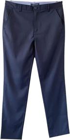 img 4 attached to Tommy Hilfiger Performance Breathable Uniform Boys' Clothing - Pants