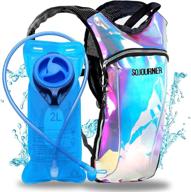 sojourner hydration pack backpack - includes 2l water 🎒 bladder for festivals, raves, hiking, biking, climbing, running, and beyond логотип