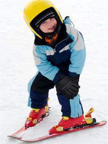 img 3 attached to ❄️ Premium Kids Ski Gloves - Stay Warm and Dry in Cold Weather!