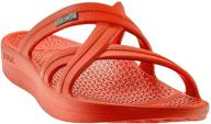 👟 ultimate comfort and performance: telic mallory 2.0 women's athletic sandal - premium shoes logo