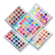 💄 105 color makeup eyeshadow palette with matte blush makeup set, 5 in 1 pastel paradise palette - neon glitter, rainbow shimmer, matte eye shadow powder, long-lasting & blendable makeup palette gift set logo