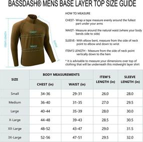 img 2 attached to BASSDASH Midweight Thermal Pullover Underwear Sports & Fitness