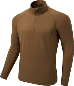 img 4 attached to BASSDASH Midweight Thermal Pullover Underwear Sports & Fitness