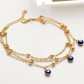img 3 attached to Layered Fashion Layering Bracelets Jewelry