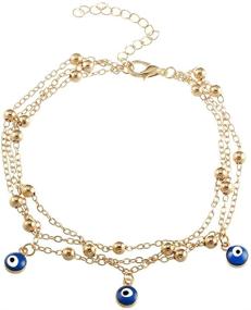 img 4 attached to Layered Fashion Layering Bracelets Jewelry