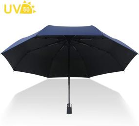 img 2 attached to Travel Umbrella Windproof Compact Umbrellas