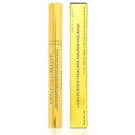 lash science mascara nourishing base 2 in 1: usda certified organic castor oil for eyelashes and eyebrows growth - eyelash growth serum + logo