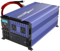 💡 powerbright 4000 watts power inverter: efficient car inverter with dual ac outlets, usb ports, and etl approval - ideal dc to ac converter logo