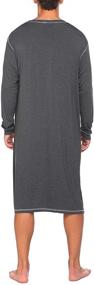 img 1 attached to 🌙 Stylish and Comfortable Ekouaer Nightgown: The Perfect Sleepwear Nightshirts