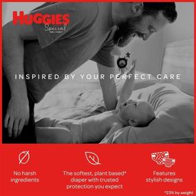 img 1 attached to 👶 Huggies Special Delivery Hypoallergenic Diapers, Size 2, 32 Count – Gentle and Safe Diapers for Sensitive Skin