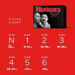 img 2 attached to 👶 Huggies Special Delivery Hypoallergenic Diapers, Size 2, 32 Count – Gentle and Safe Diapers for Sensitive Skin