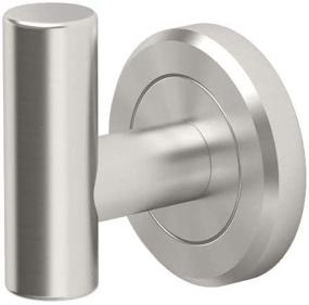 img 4 attached to Gatco 4295 Latitude II Single Robe Hook, Satin Nickel - Sleek and Compact Design (2.1L x 2W x 2.2H inches)