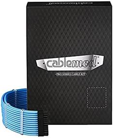 img 2 attached to 🔵 CableMod Light Blue Pro ModMesh Cable Kit for Asus and Seasonic [CM-PRTS-FKIT-NKLB-R]