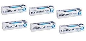 img 1 attached to Sensodyne Repair & Protect with NovaMin: Pack of 6 - Ultimate Tooth Sensitivity Solution