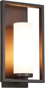 img 4 attached to 💡 Modern Dark Bronze Acrylic Vanity Light for Bathroom & Kitchen - XiNBEi Lighting Wall Sconce XB-W1143-DB