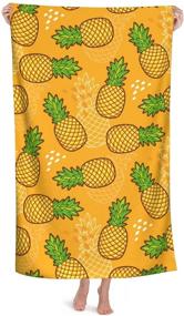 img 4 attached to Pineapple Microfiber Blanket Absorbent Portable