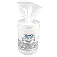 cleancide disinfectant wipes 160ct canister logo