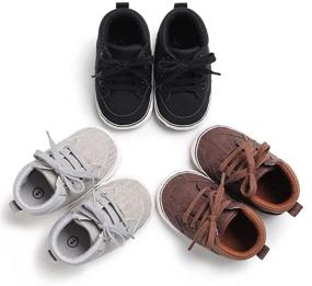 img 3 attached to 👶 Mybbay Infant Sneakers - Toddler Newborn Boys' Shoes for Sneakers