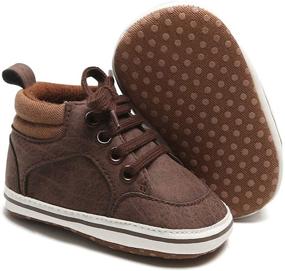 img 4 attached to 👶 Mybbay Infant Sneakers - Toddler Newborn Boys' Shoes for Sneakers