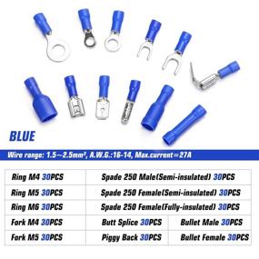 img 2 attached to Enhance Your Electrical Connections with Qibaok Electrical Connectors Disconnect Assortment