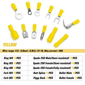 img 1 attached to Enhance Your Electrical Connections with Qibaok Electrical Connectors Disconnect Assortment