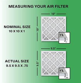 img 3 attached to Enhanced Performance Pleated Furnace Filters - FilterBuy 10X10X1