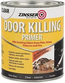 img 1 attached to Zinsser 307648 QT Odor Killing Primer: The Ultimate Solution for Odor-free Surfaces