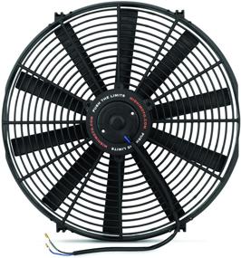 img 4 attached to 🌀 Mishimoto MMFAN-16 Slim Electric Fan 16", Black - Enhanced Airflow Cooling Solution