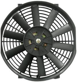 img 3 attached to 🌀 Mishimoto MMFAN-16 Slim Electric Fan 16", Black - Enhanced Airflow Cooling Solution