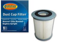 replacement vacuum cleaner dust cup filter for hoover elite rewind uprights - envirocare premium logo