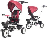 🛴 enhanced mobility: booway tricycle stroller with adjustable and removable features logo