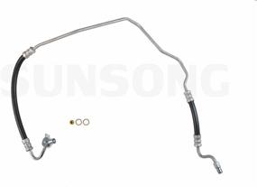 img 3 attached to Sunsong 3402813 Power Steering Pressure Line Hose Assembly: Superior Performance and Durability
