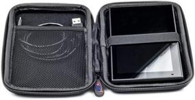 img 1 attached to Digicharge Slim Hard Carry Case for Garmin Drive 60LM, 61LMT-S, DriveSmart 65, 60 LM, 61 LMT-S, Fleet 660, 670V, 670 Camper, 660LMT-D, 660, Nuvi 67LM, 68LM, 67, 68, 2659LM, 2699LMT-D, 2699, 2659 with Hand Strap