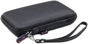 img 2 attached to Digicharge Slim Hard Carry Case for Garmin Drive 60LM, 61LMT-S, DriveSmart 65, 60 LM, 61 LMT-S, Fleet 660, 670V, 670 Camper, 660LMT-D, 660, Nuvi 67LM, 68LM, 67, 68, 2659LM, 2699LMT-D, 2699, 2659 with Hand Strap