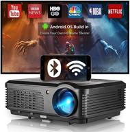 projector bluetooth wireless support entertainment logo