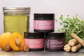 img 1 attached to 🍊 Ora's Amazing Herbal Citrus Grove Ultra Healing Body Butter - 8 oz, with Marjoram and Bergamot Essential Oils, Shea Butter, Hand Repair Cream - Natural and Organic