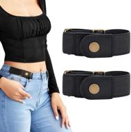 buckle stretch women elastic invisible women's accessories in belts logo