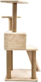 img 2 attached to 🐱 Optimized Amazon Basics Cat Tree with Cave and Scratching Posts